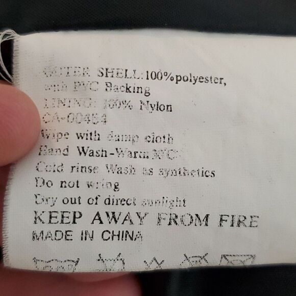 viking tempest medium red and black windbreaker jacket - Picture 7 of 8